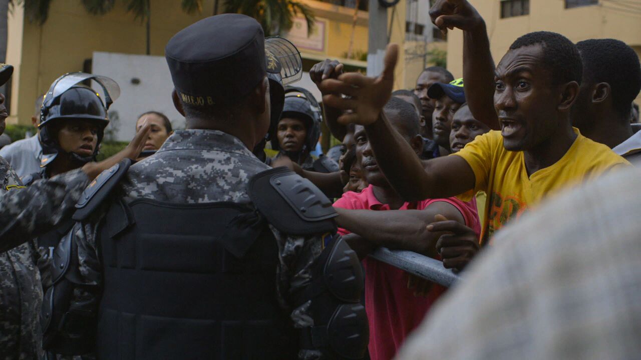 Military going against protest and unrest of Haitian and Dominican people.